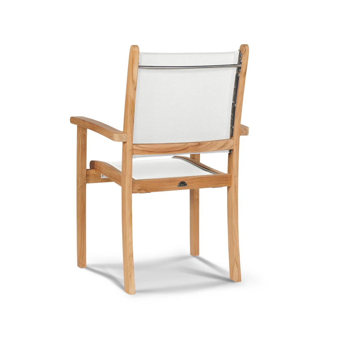 Pearl Stacking Teak Outdoor Dining Armchair 4PC -- view 18