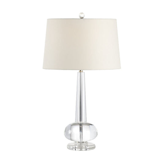 Wildwood Abbey Lead Crystal Base Table Lamp