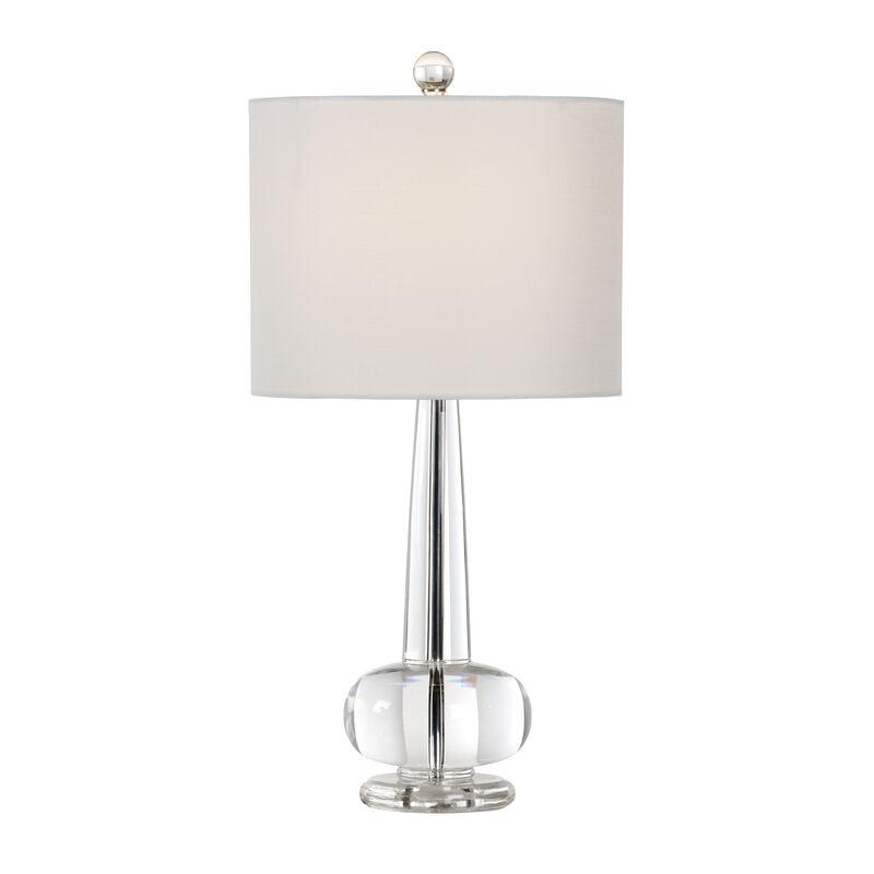 Wildwood Abbey Lead Crystal Base Table Lamp