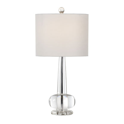 Wildwood Abbey Lead Crystal Base Table Lamp