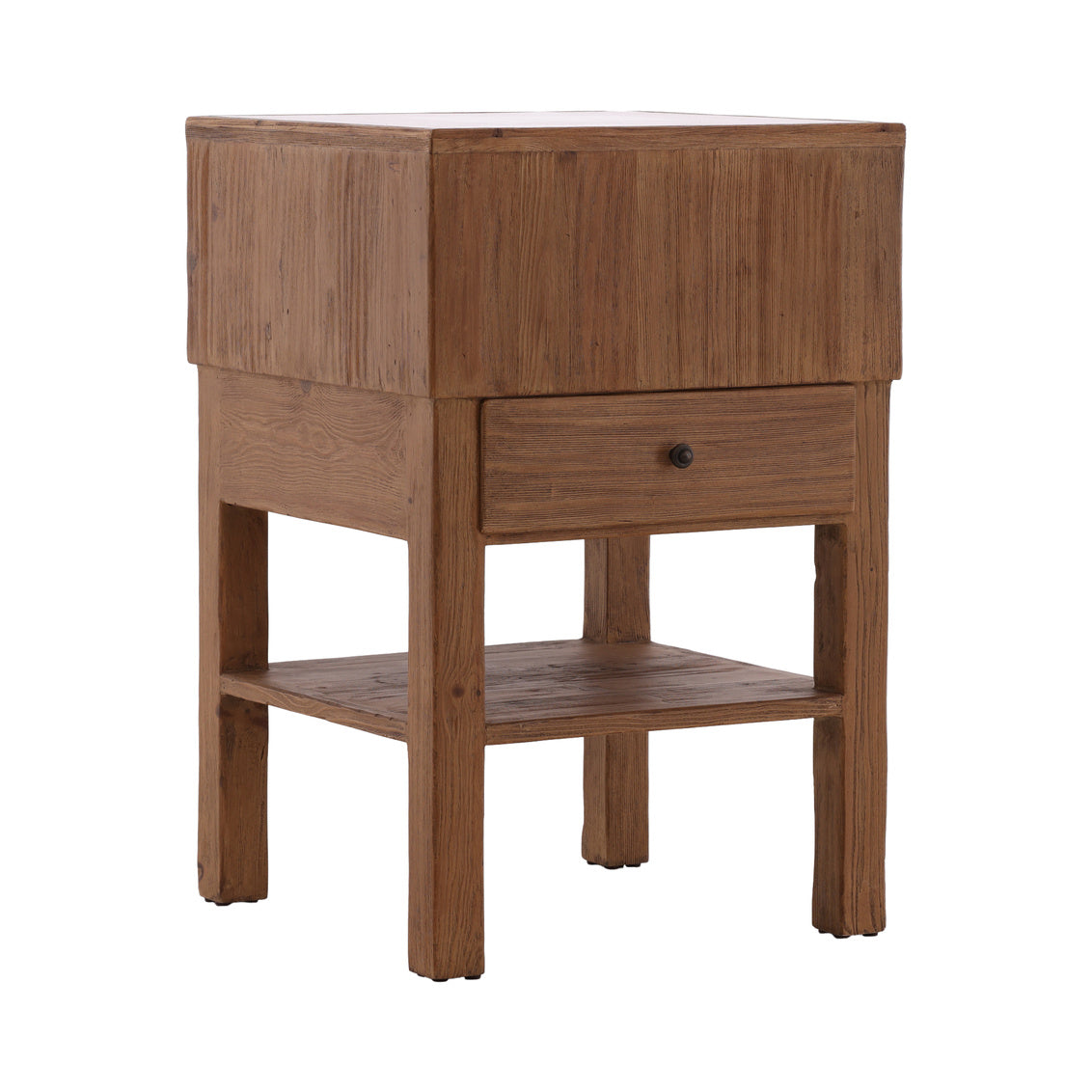 Furniture Classics Oscar One Drawer Wood Side Table