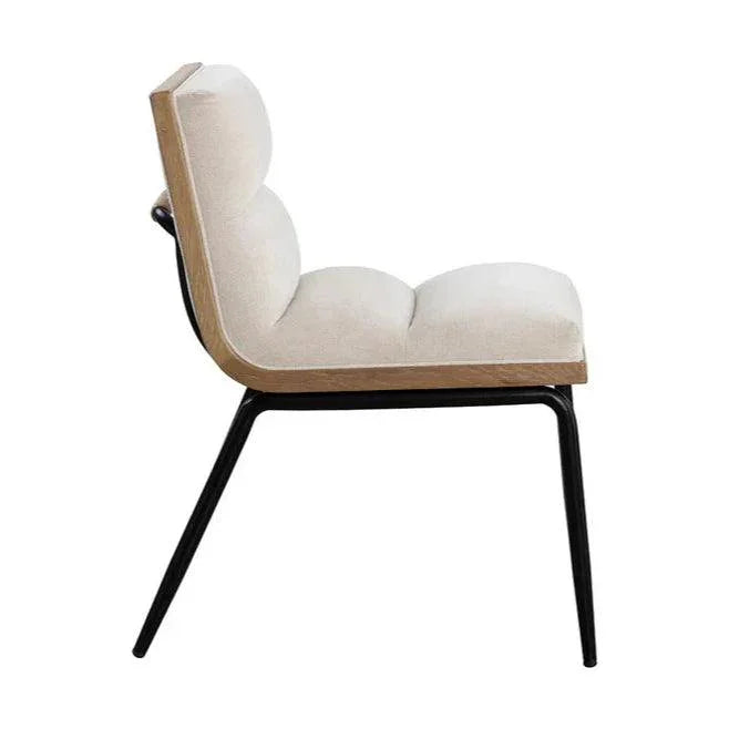 SUNPAN Abilene Fabric Armless Dining Chair 2PC