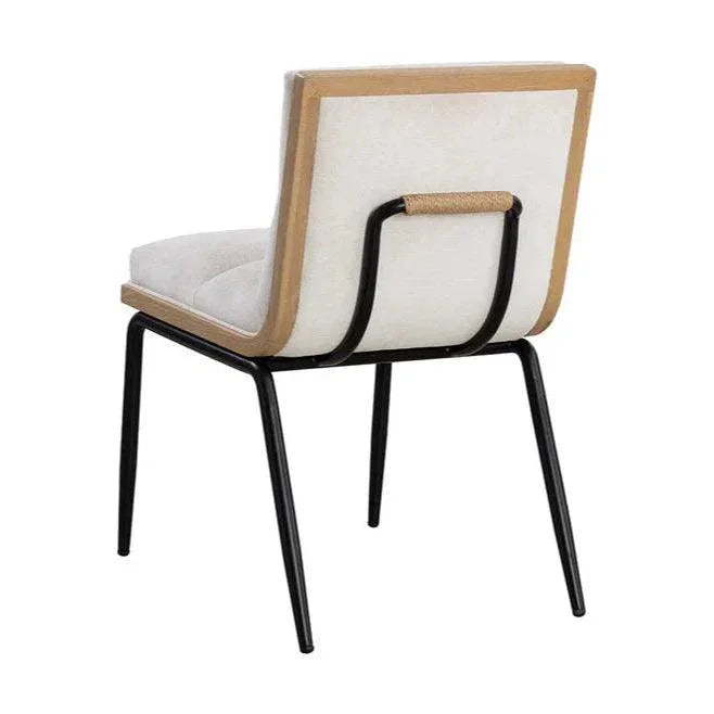 SUNPAN Abilene Fabric Armless Dining Chair 2PC