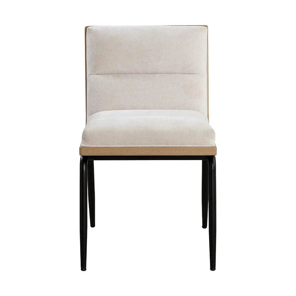 SUNPAN Abilene Fabric Armless Dining Chair 2PC