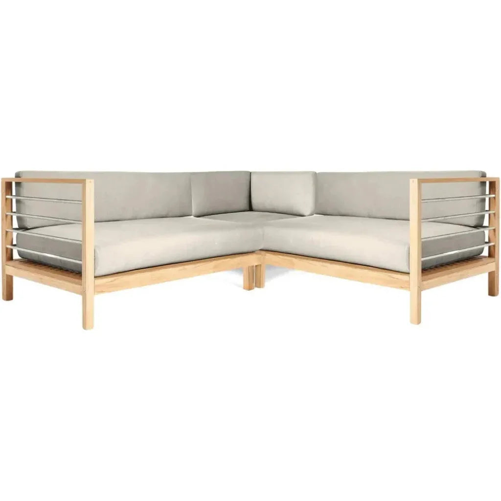 SoHo 7PC Outdoor Sectional Deep Set Sunbrella -- view 10