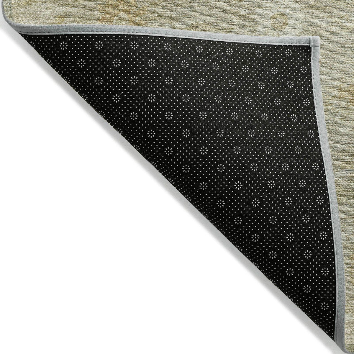 Laeara Brown Washable Indoor-Outdoor Rug