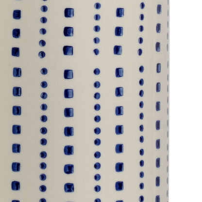 Milton Hand-Painted Ceramic Blue Pattern Table Lamp