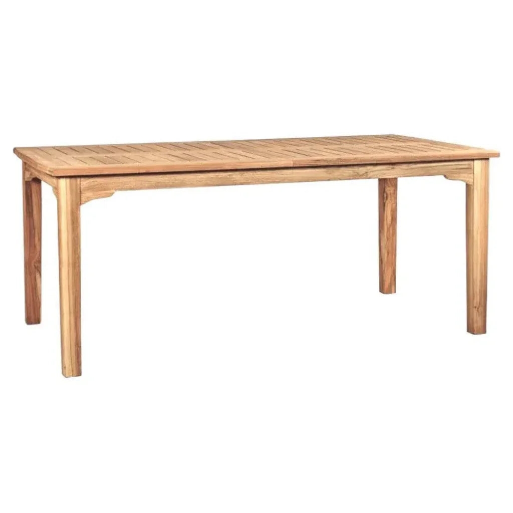 Manorhouse Teak Patio Rectangular Dining Set 7PC -- view 6