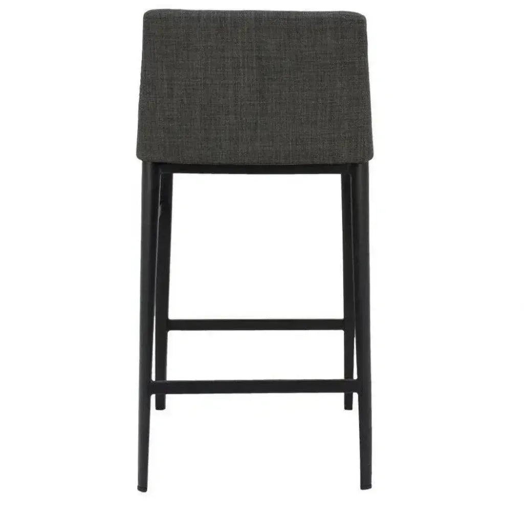 Counter Stool Charcoal Grey Contemporary -- view 4