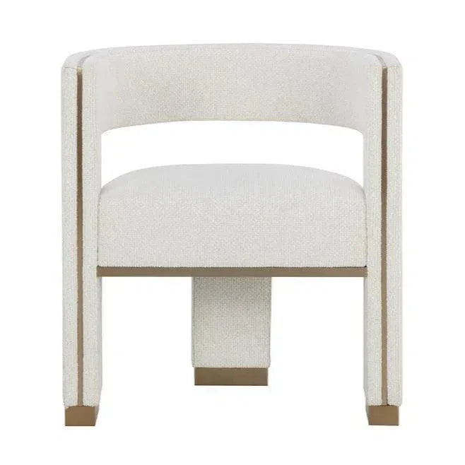 SUNPAN Adamina Dining Armchair Stylish Gold Legs