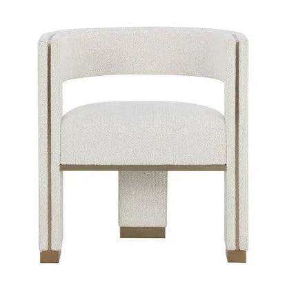 SUNPAN Adamina Dining Armchair Stylish Gold Legs