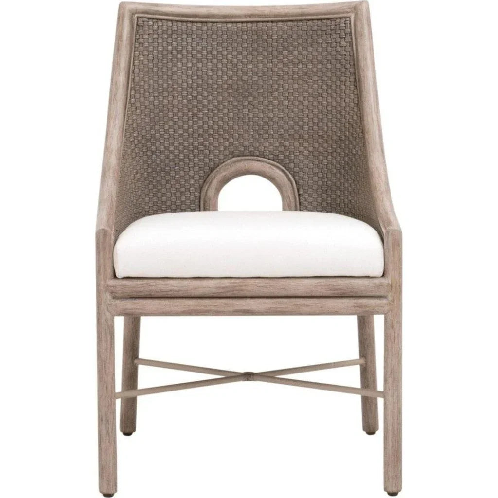 Essentials For Living Adamo Performance Fabric Armless Dining Chair 2PC