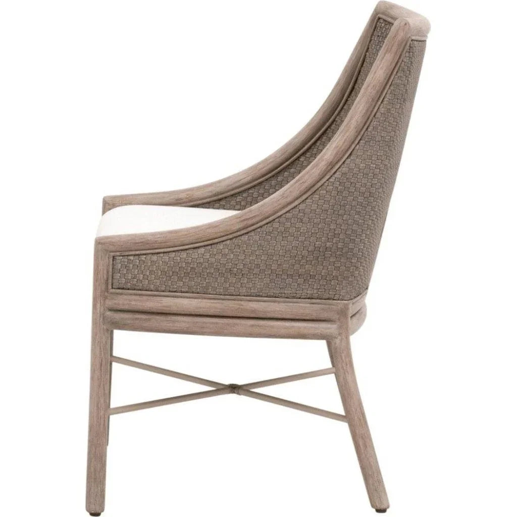 Essentials For Living Adamo Performance Fabric Armless Dining Chair 2PC