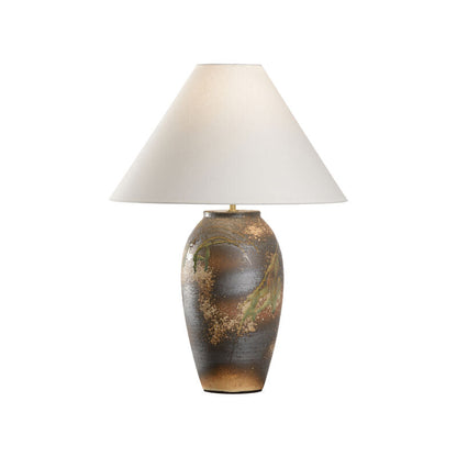 Wildwood Chaiaki Sandy Clay Handcrafted Table Lamp