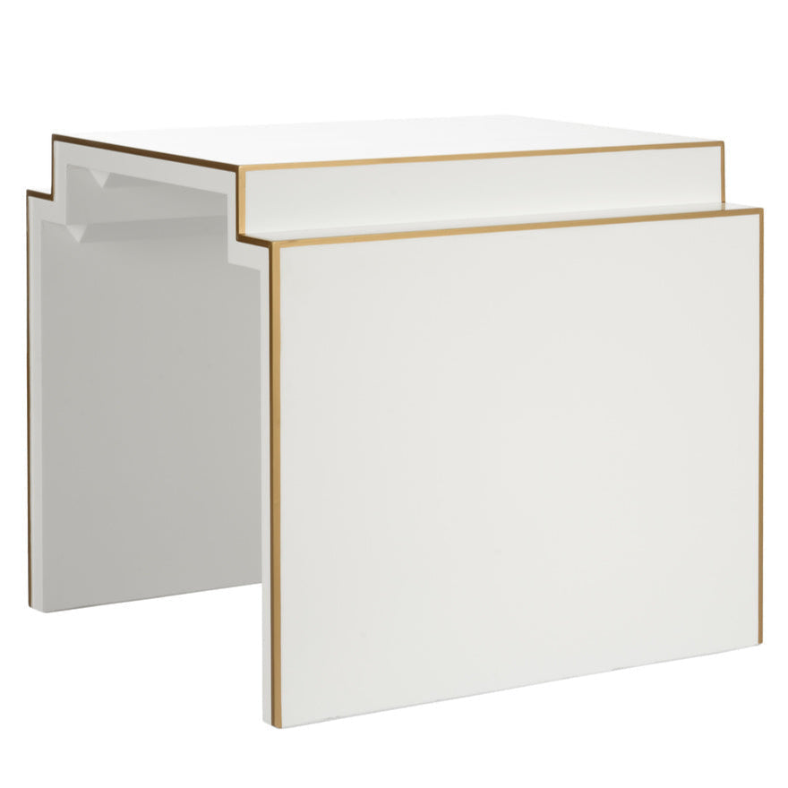Chelsea House Chatsworth Wooden Square Side Table