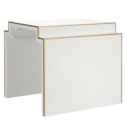 Chelsea House Chatsworth Wooden Square Side Table