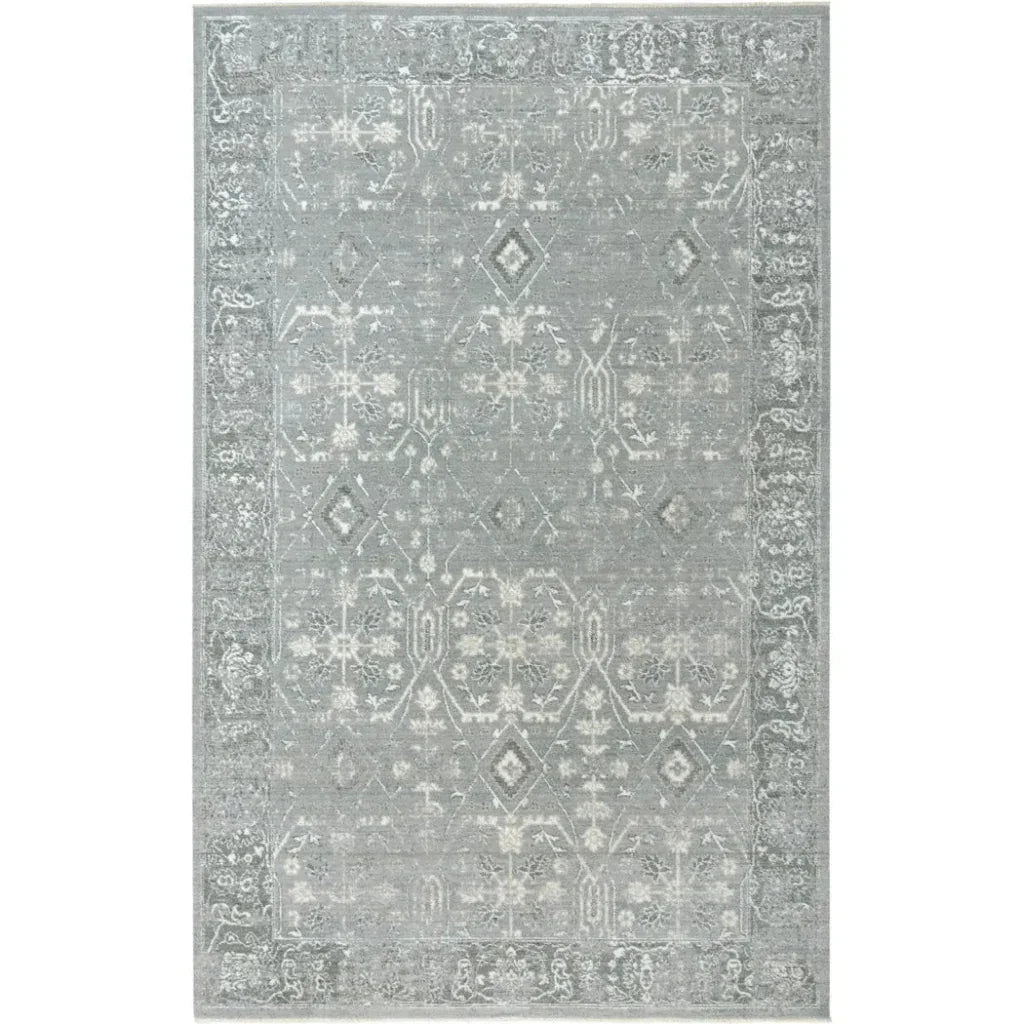 Cold Floral Gray Large Area Rugs For Living Room