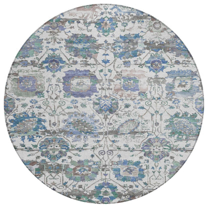 Haelira Ivory Washable Indoor-Outdoor Rug
