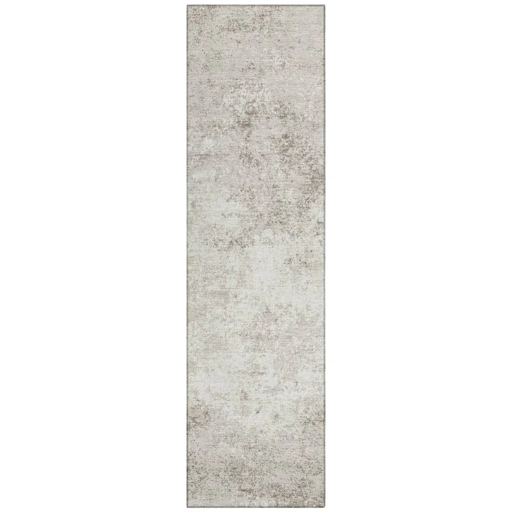 Aera Ivory Washable Indoor-Outdoor Rug
