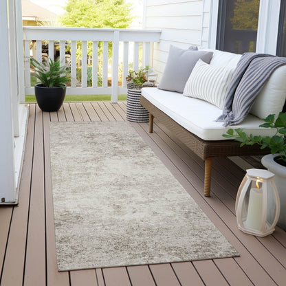 Aera Ivory Washable Indoor - Outdoor Rug - LOOMLAN - LOOMLAN Rugs - Outdoor Rugs
