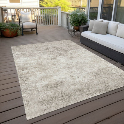 Aera Ivory Washable Indoor - Outdoor Rug - LOOMLAN - LOOMLAN Rugs - Outdoor Rugs