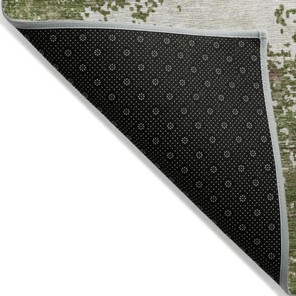 LOOMLAN Rugs Aera Olive Washable Indoor-Outdoor Rug