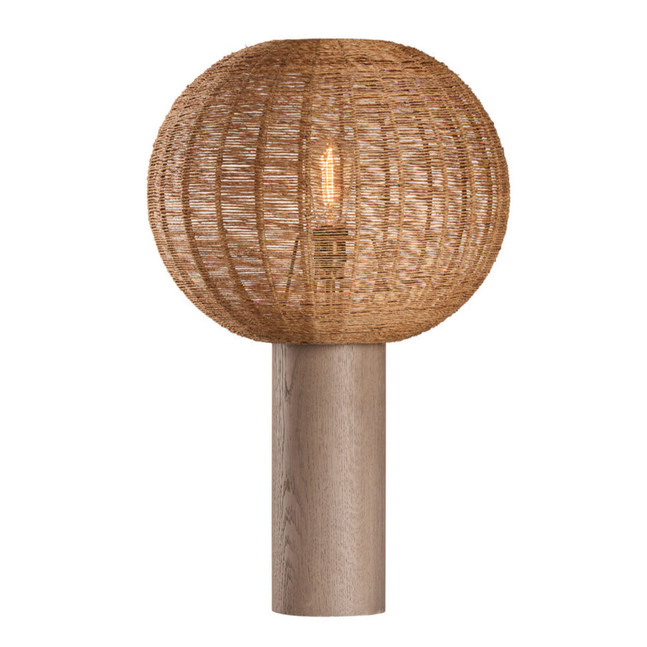 Wildwood Teague Wood Base Table Lamp