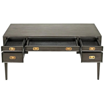 Africa With Drawers Wooden Desk
