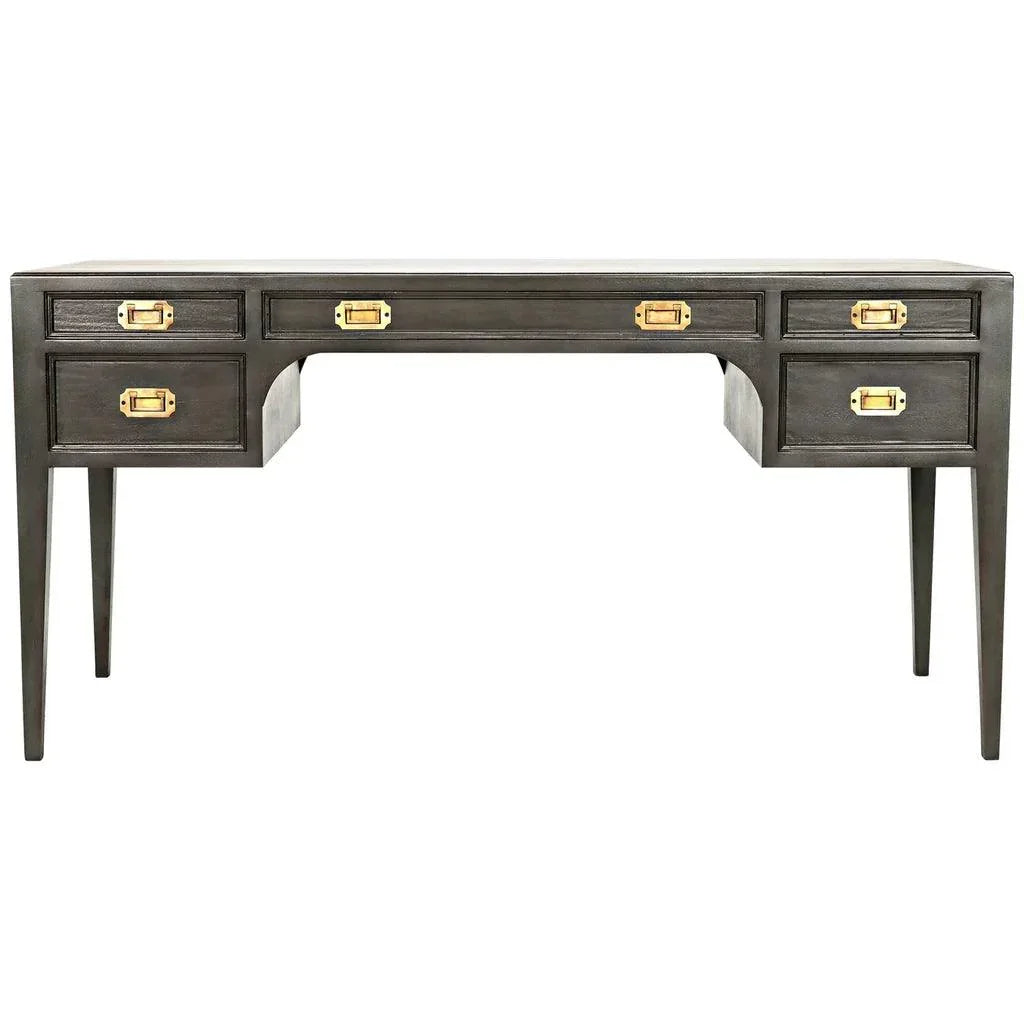 Africa With Drawers Wooden Desk