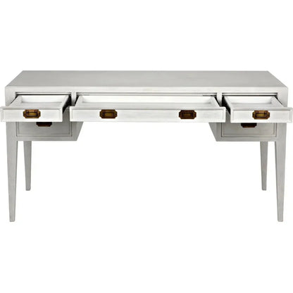 Africa With Drawers Wooden Desk