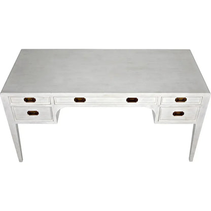 Africa With Drawers Wooden Desk