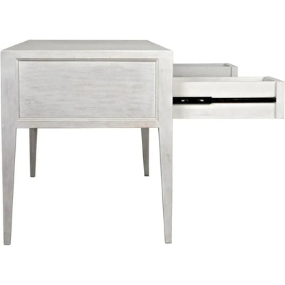 Africa With Drawers Wooden Desk