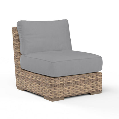 Havana Sunbrella Upholstered Armless Outdoor Club Chair