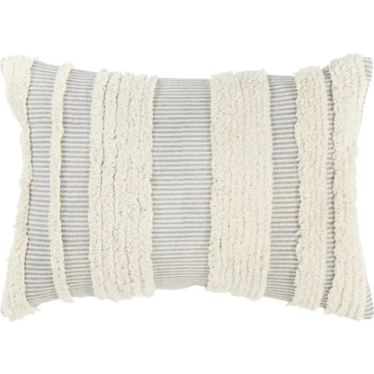 LOOMLAN Alex Striped Long Lumbar Pillow For Couch or Chair