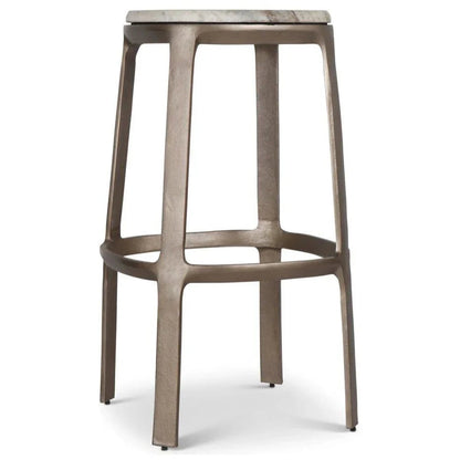 Alfie Marble Top Bar Stool