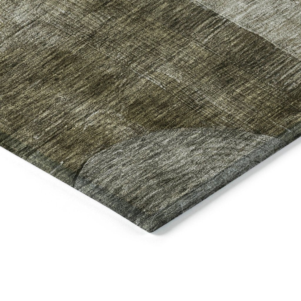 LOOMLAN Rugs Amara Taupe Washable Indoor-Outdoor Rug