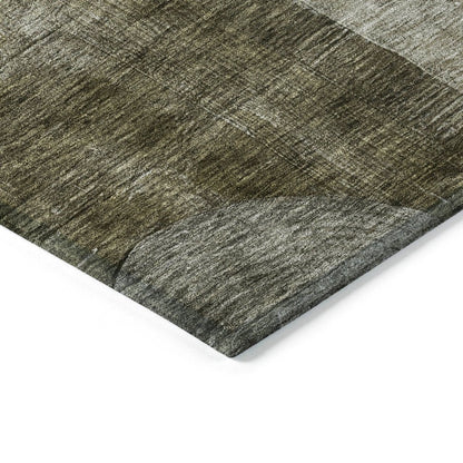 LOOMLAN Rugs Amara Taupe Washable Indoor-Outdoor Rug