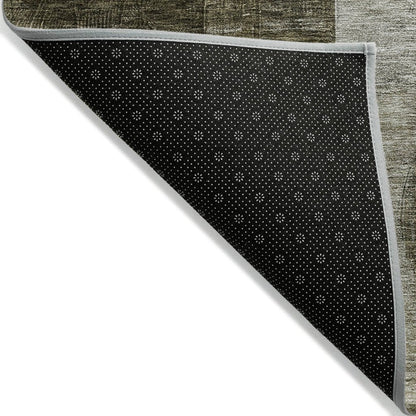 LOOMLAN Rugs Amara Taupe Washable Indoor-Outdoor Rug
