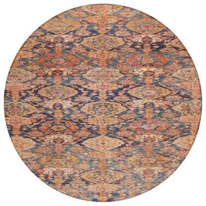 LOOMLAN Rugs Ambray Orange Washable Indoor-Outdoor Rug