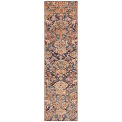 LOOMLAN Rugs Ambray Orange Washable Indoor-Outdoor Rug