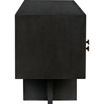 Noir Amidala Wooden Six Drawers Sideboard