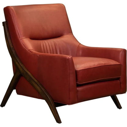 Anastasia Leather Modern Elegance Chair