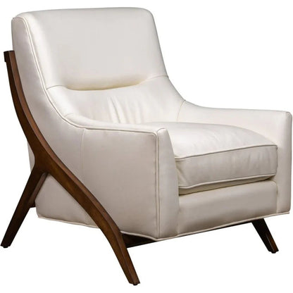 Anastasia Leather Modern Elegance Chair