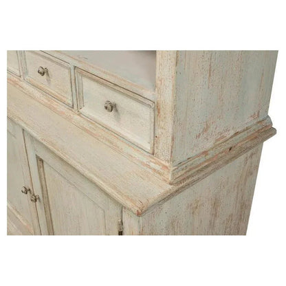 Angelique Bookcase With Cabinets and Drawers - LOOMLAN - Sarreid - Bookcases