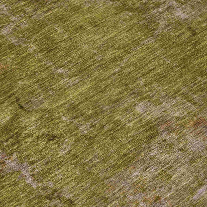 LOOMLAN Rugs Anjari Green Washable Indoor-Outdoor Rug