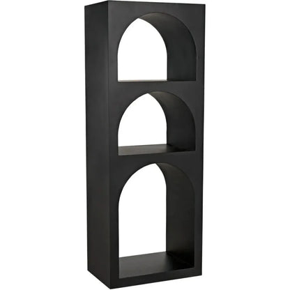 Aqueduct Black Metal Etagere