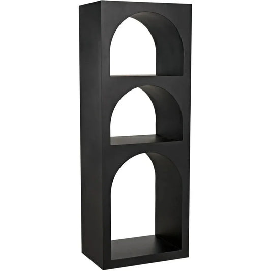 Aqueduct Black Metal Etagere