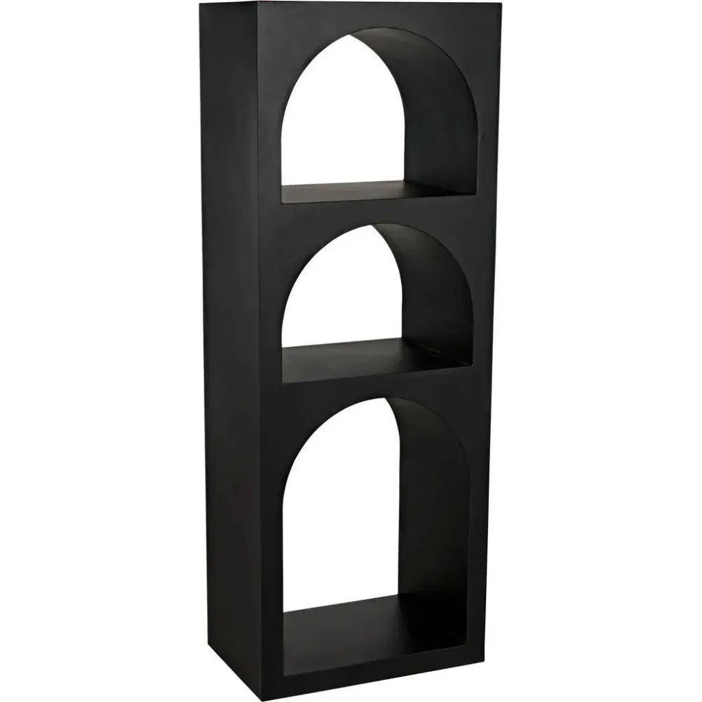 Aqueduct Black Metal Etagere