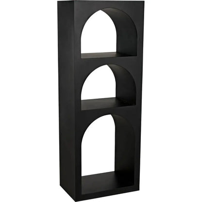 Aqueduct Black Metal Etagere