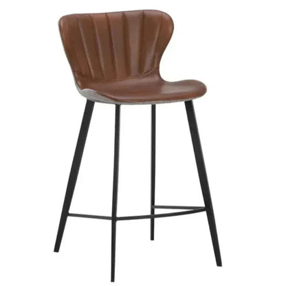 Arabella Leather Counter Stool